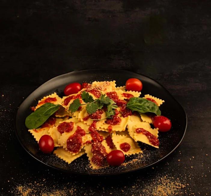Ravioli di Ricotta e Spinaci